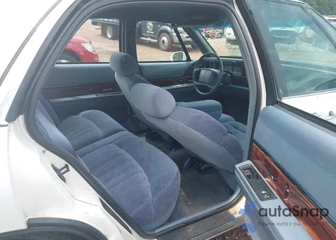 1997 Buick Lesabre Custom z USA, uszkodzony, nr VIN 1G4HP52K5VH575886